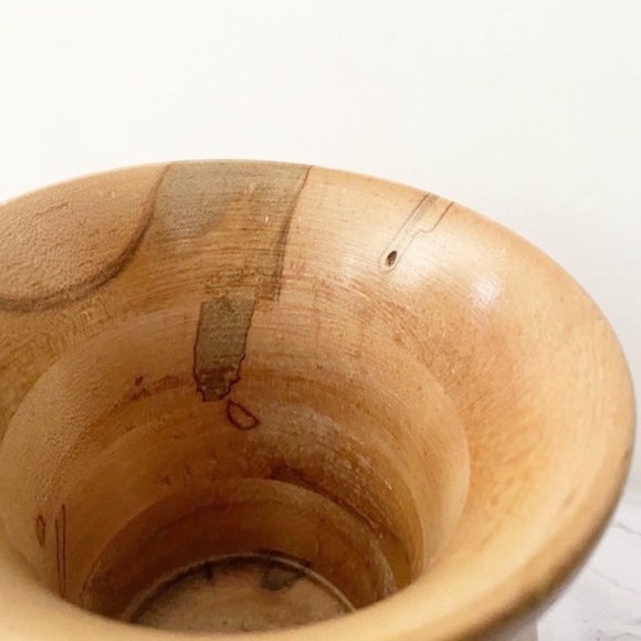 🍀Gorgeous Handcrafted wood vase - Picture 6 of 15